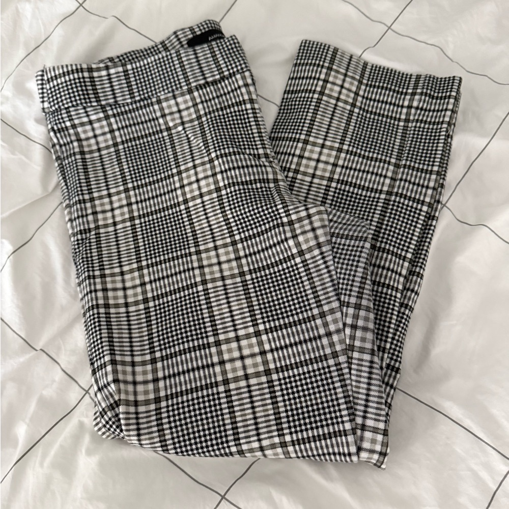 Amanda + Chelsea Plaid Slim Ankle Pants - Picture 2 of 6